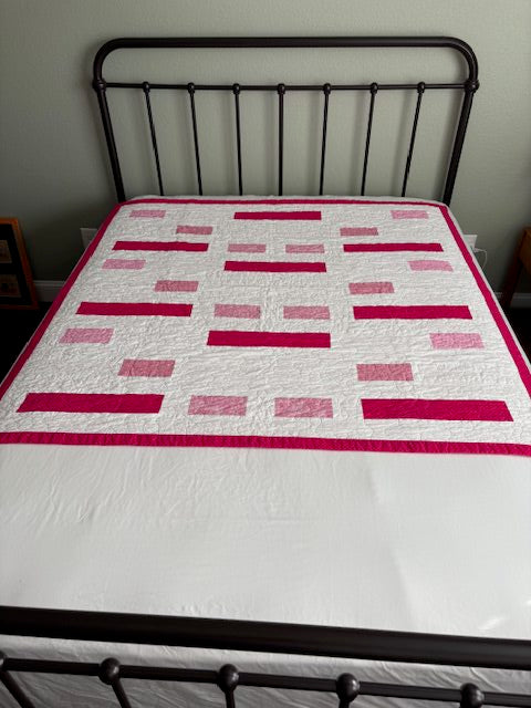 Perfect Pinks Handmade Quilt