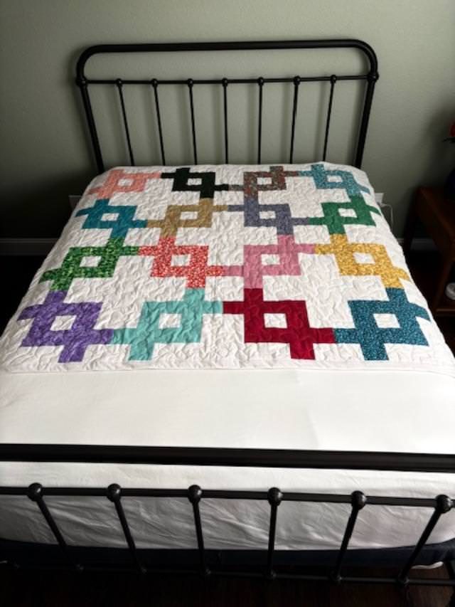 Tangled III Handmade Quilt
