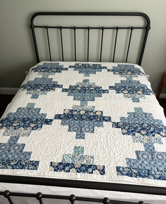 Courthouse Steps II Handmade Quilt